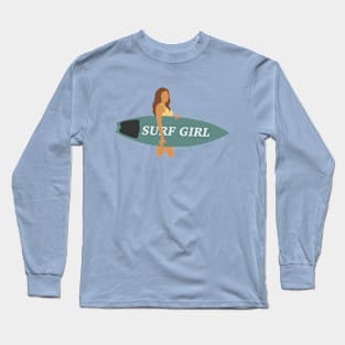 Surf girl Long Sleeve T-Shirt